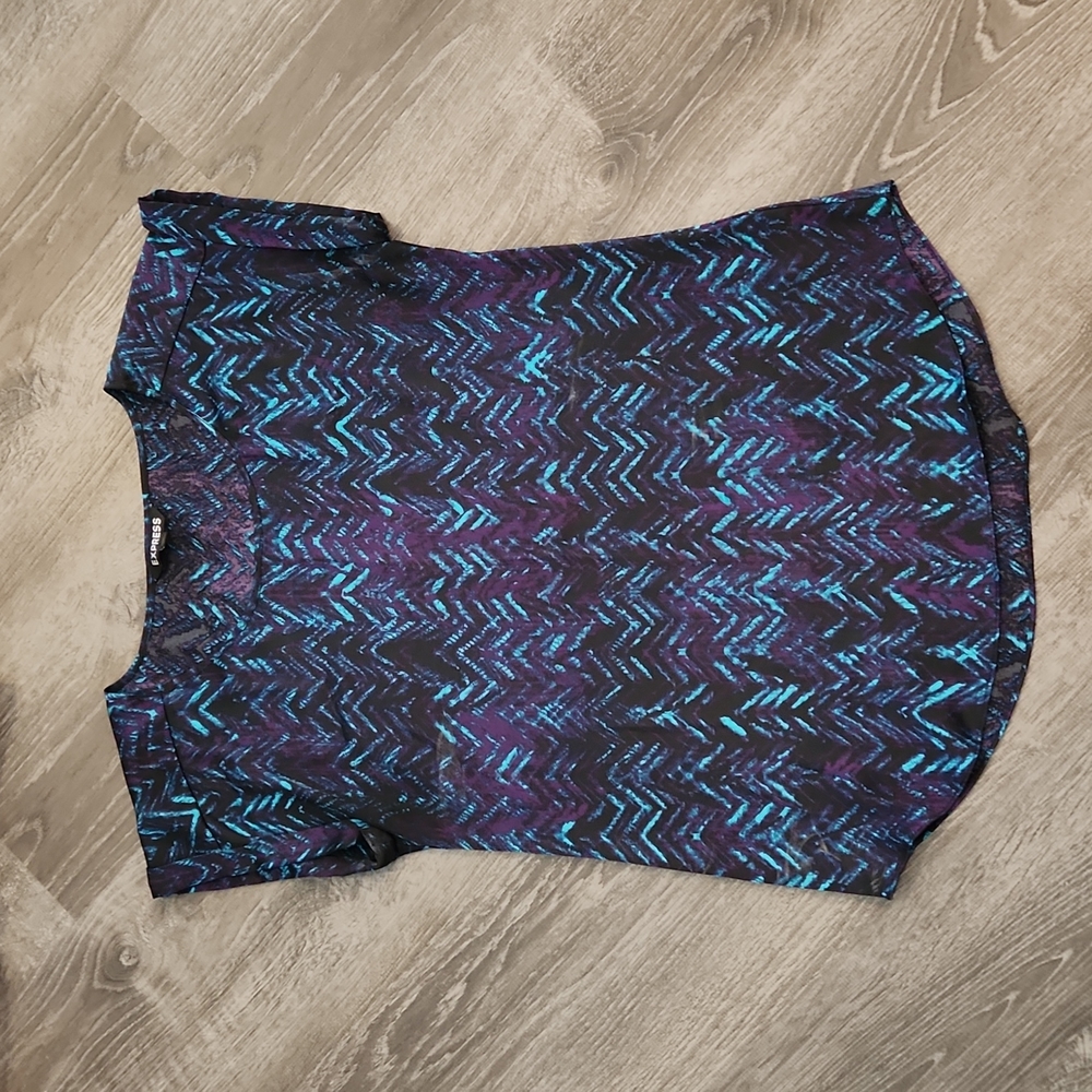 Express Roll Sleeve Blouse
